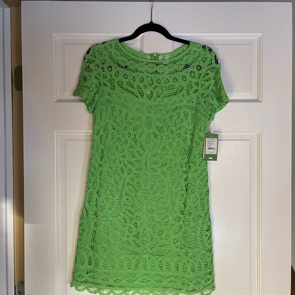 Lilly Pulitzer, Green lace, size M